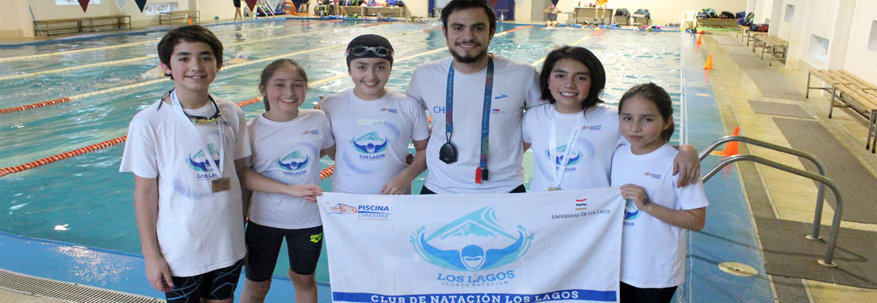 Nadadora infantil de Piscina ULagos obtuvo medalla de oro en competencia nacional realizada en Santiago