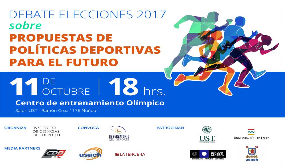 Representantes de candidatos presidenciales defenderán posturas en el ámbito deportivo en debate co-organizado por la ULagos