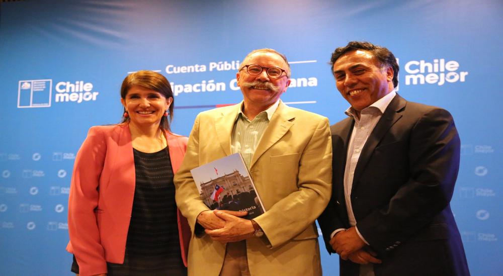 Dr. Gonzalo Delamaza participó en entrega de Cuenta Pública sobre Participación Ciudadana