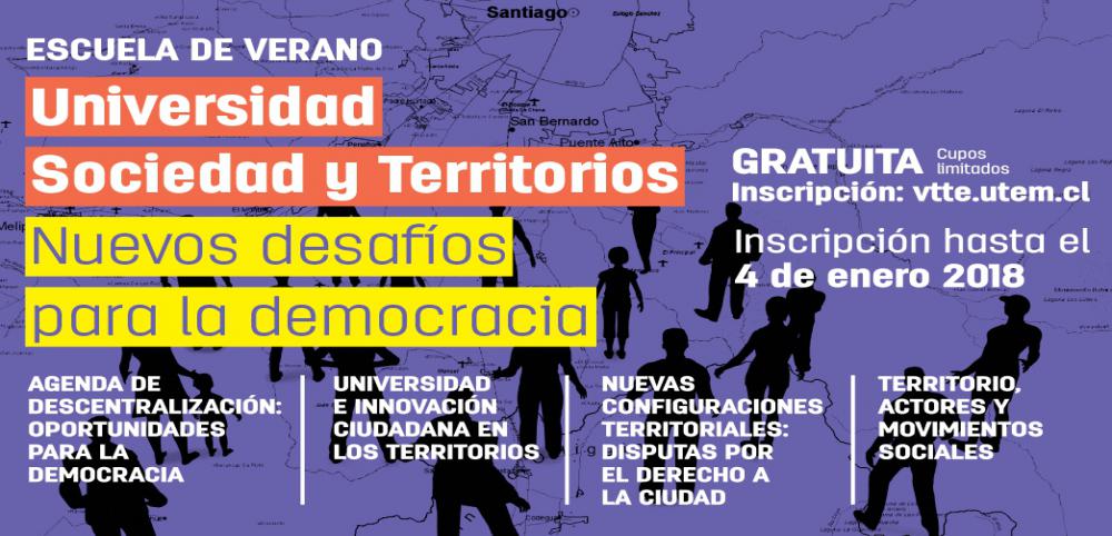 UTEM y ULagos realizarán primera Escuela de Verano que abordará los nuevos desafíos territoriales y sociales del país