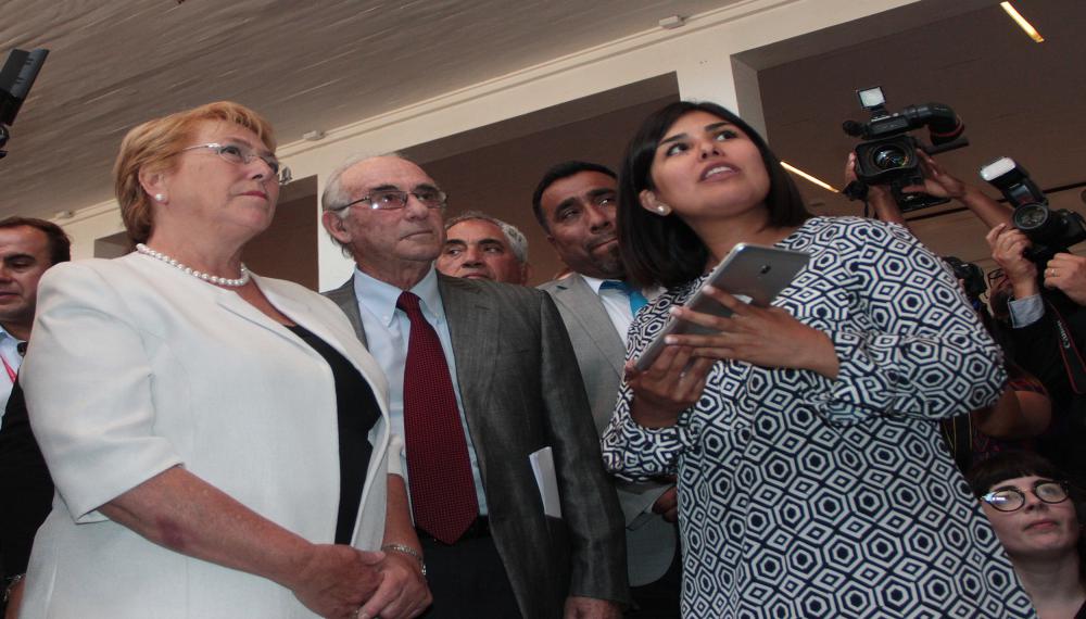 Presidenta Bachelet conoce el Primer Circuito Turístico Accesible en Humberstone en el marco del proyecto FIC que lidera nuestra Casa de Estudios
