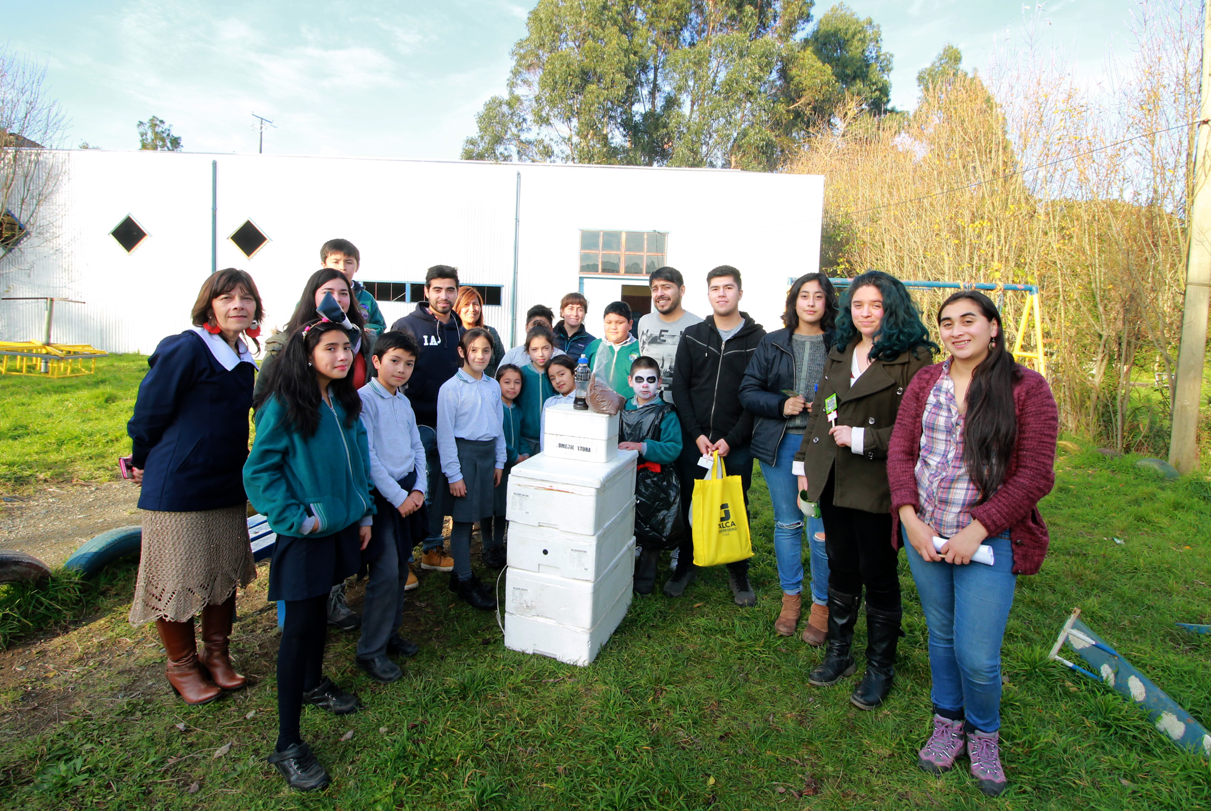 Ingeniería Ambiental,  Campus Sustentable y  comunidad Canal Tenglo se unen en torno a la educación ambiental