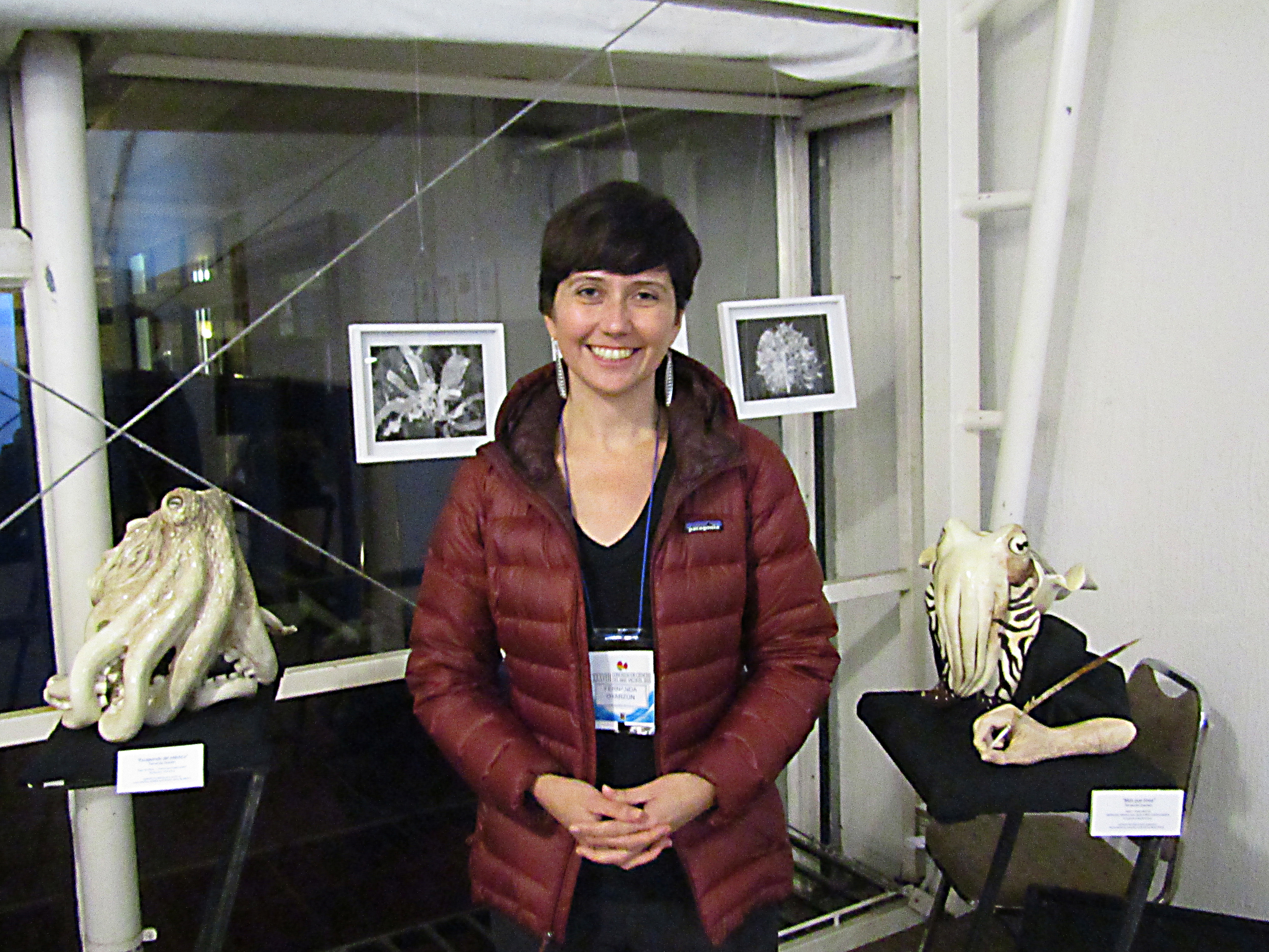 Investigadora i~mar protagonista en Expo Feria Arte 2018