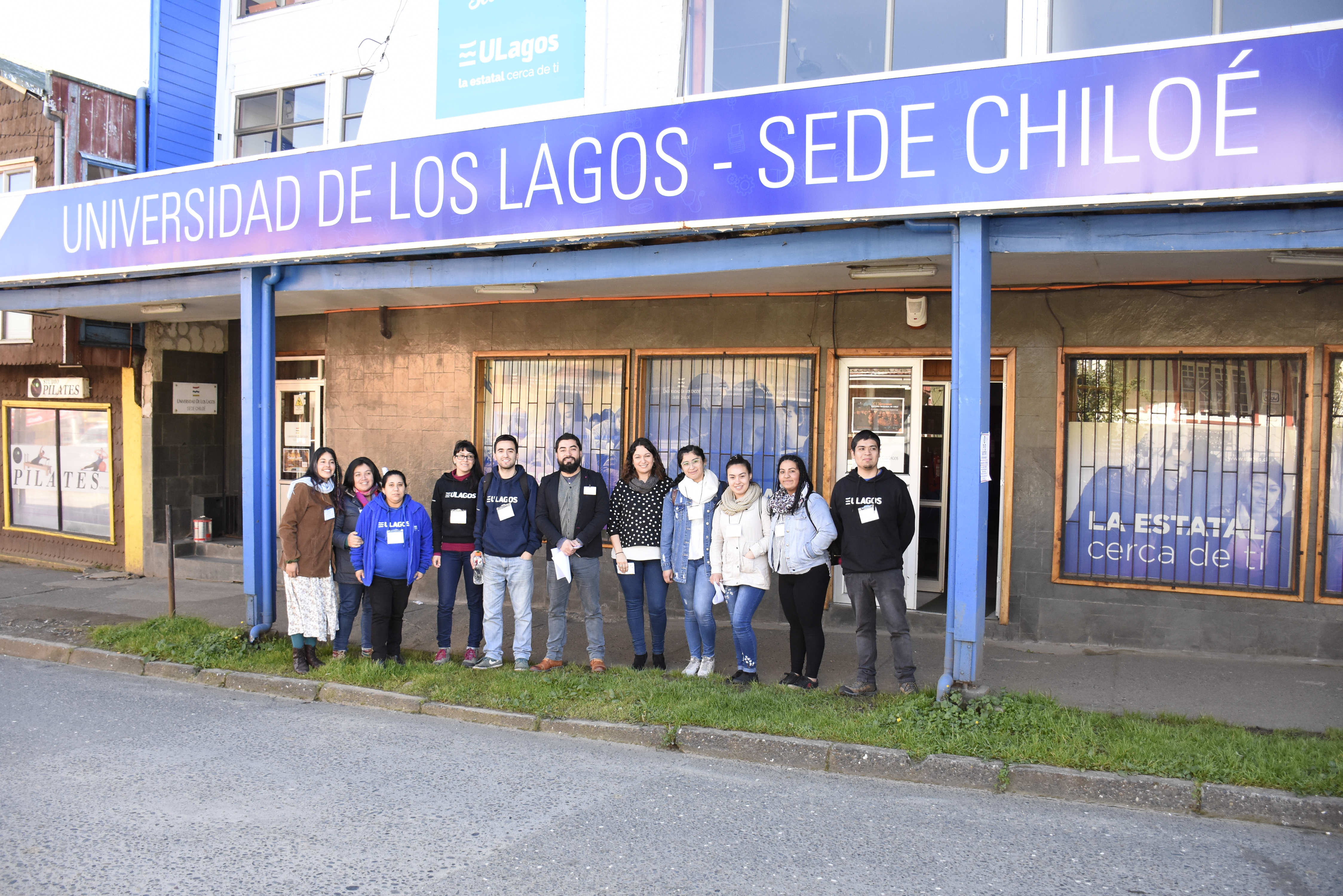 Estudiantes y funcionarias/os de ULagos Chiloé-Ancud apoyan a Hogar de Cristo Ancud