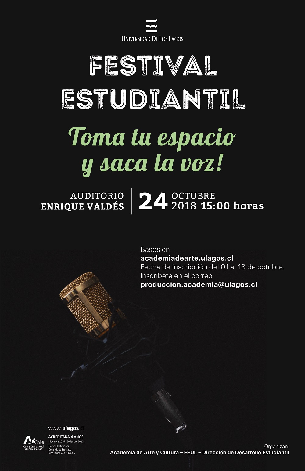 Invitan a estudiantes a tomar la guitarra y sacar la voz