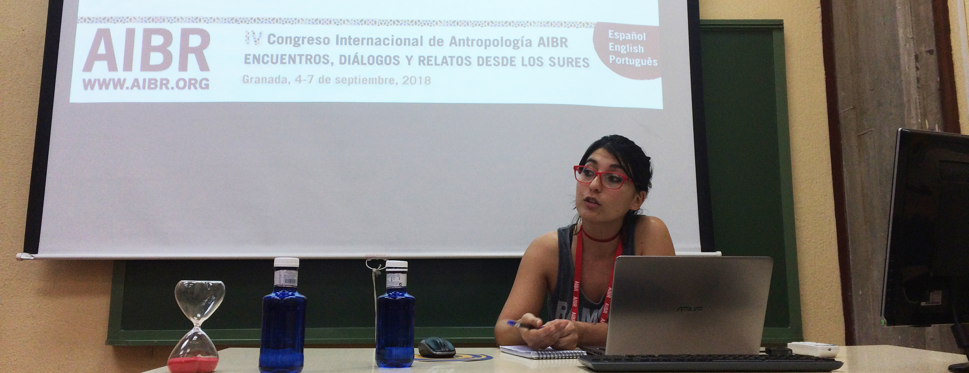 Estudiante de Doctorado de Ciencias Sociales presenta avances de su tesis en Congreso de Antropología en España
