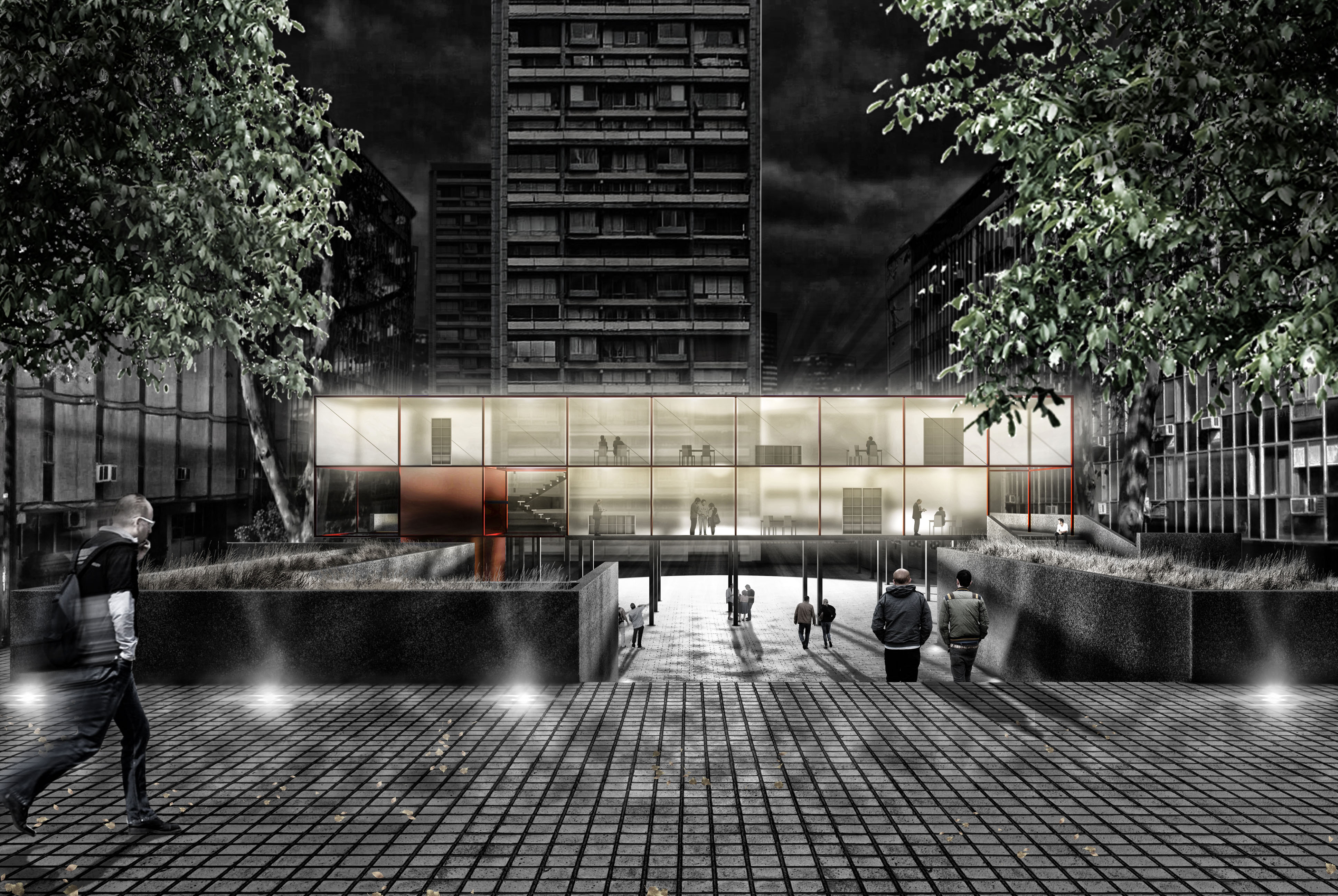 Arquitecto ULagos ganador del concurso internacional Pasarelas San Borja