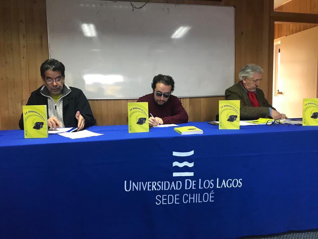 Presentan Libro “La Máquina de Kafka” en Universidad de Los Lagos Sede Chiloé