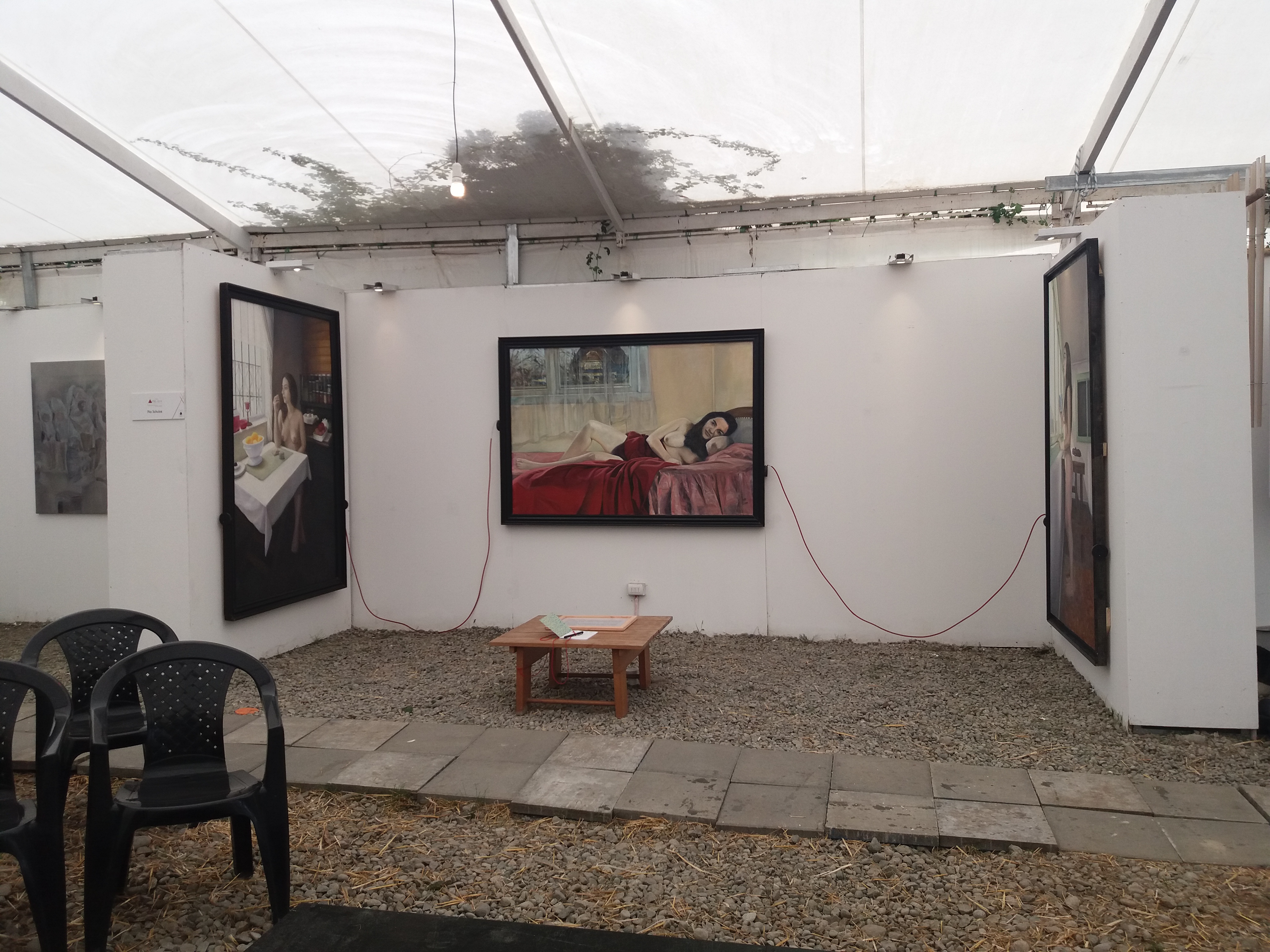 Estudiantes y profesoras de la ULagos participan activamente en la V feria arte Puerto Varas