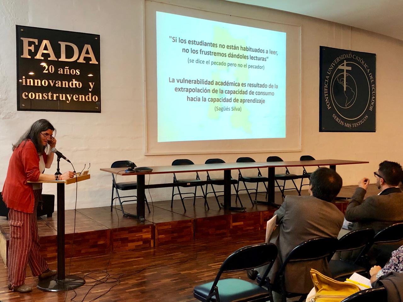 Académica presente en 17° Seminario de Arquitectura Latinoamericana