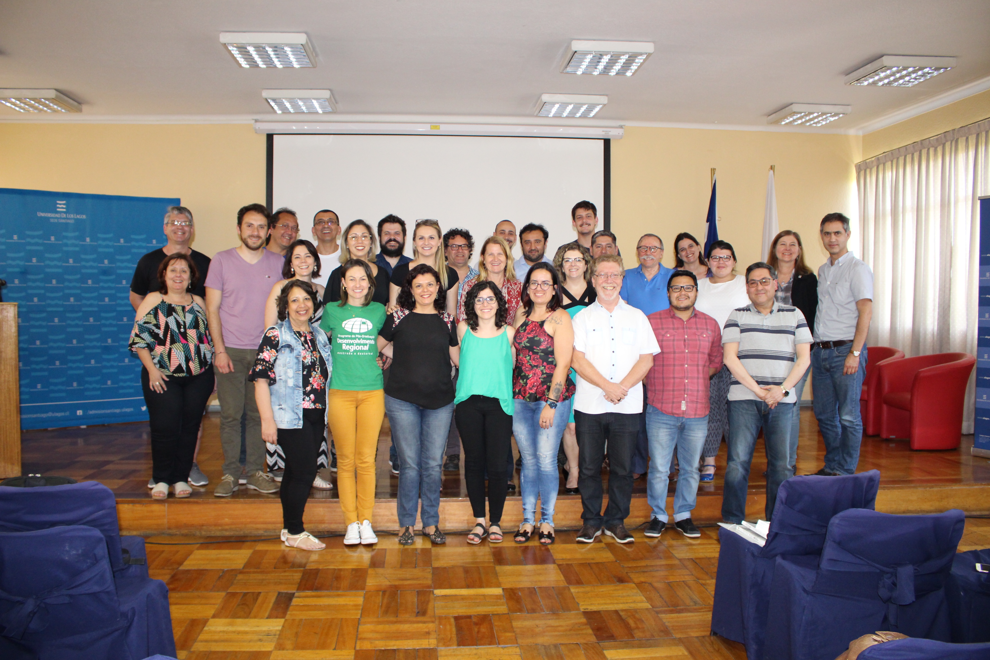 ULagos estrecha vínculos con académicos y estudiantes de la UNISC de Brasil con diversas actividades en Santiago y Viña del Mar