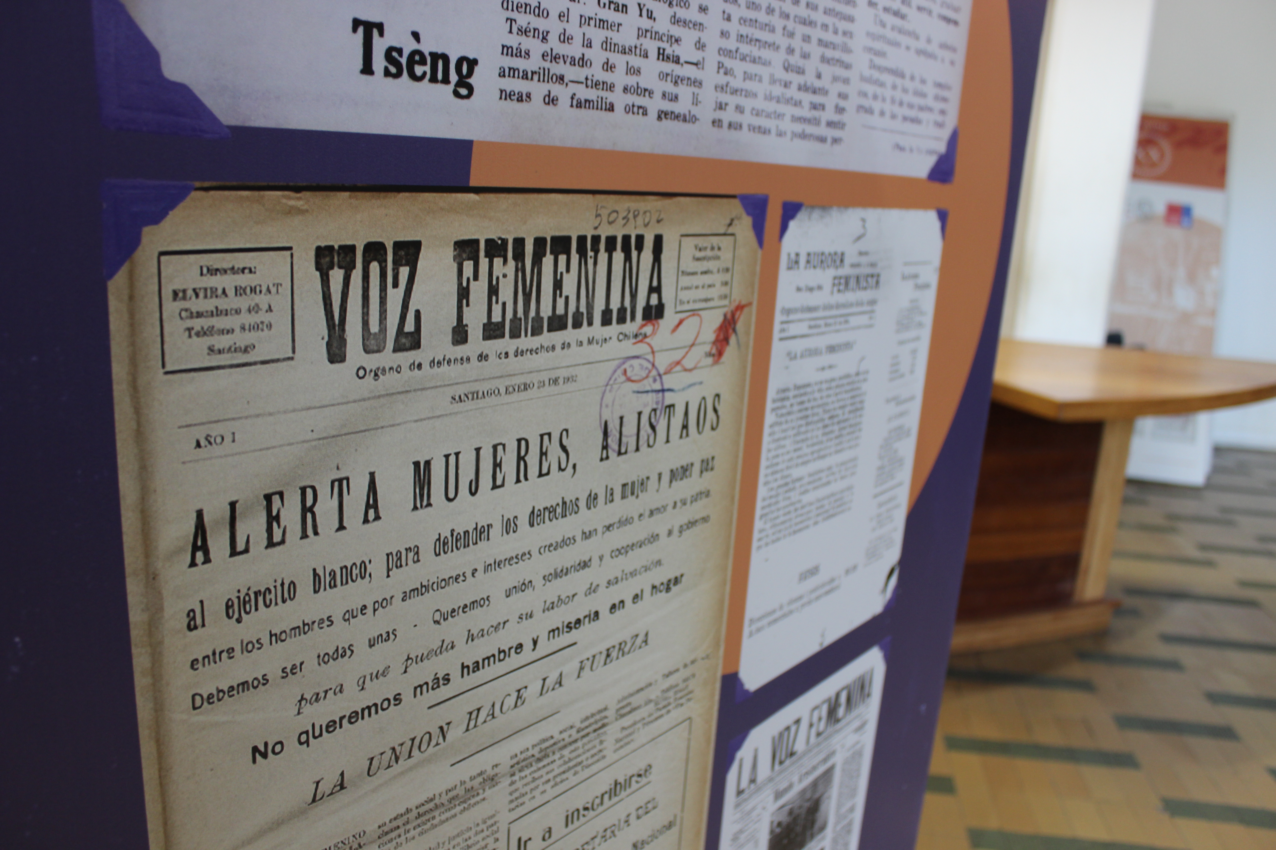 Exposición fotográfica y documental sobre movimiento feminista de la Unión se exhibe en el campus Osorno