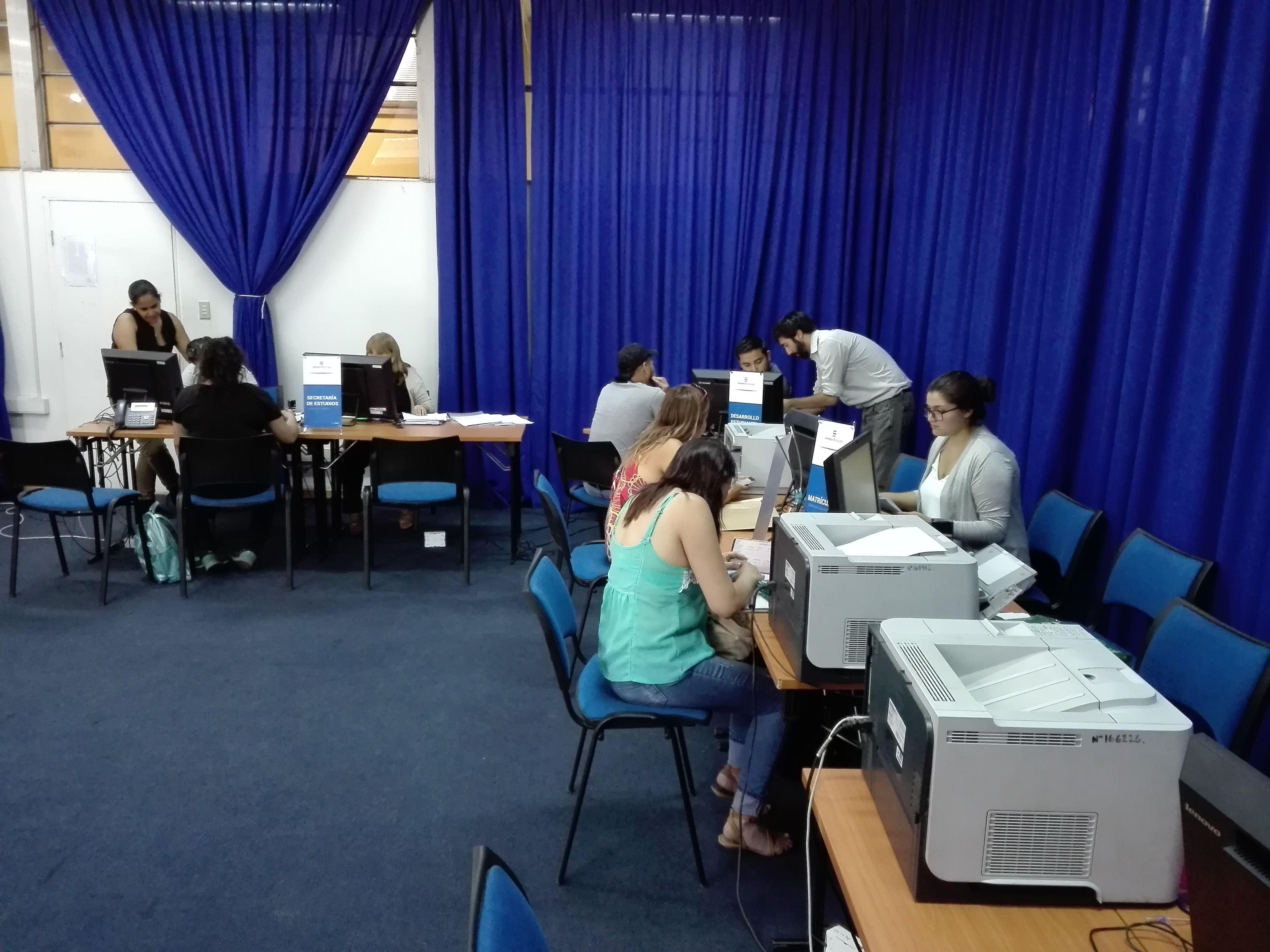 Sede Santiago inició proceso de matrículas 2019 para estudiantes antiguos