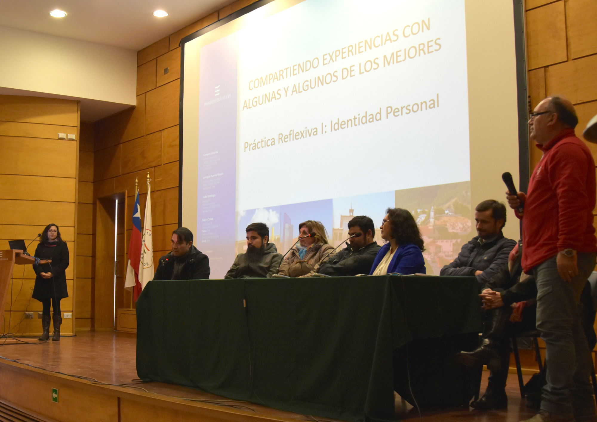 Practica reflexiva: conversatorio entre destacados profesores de la provincia y estudiantes de pedagogía