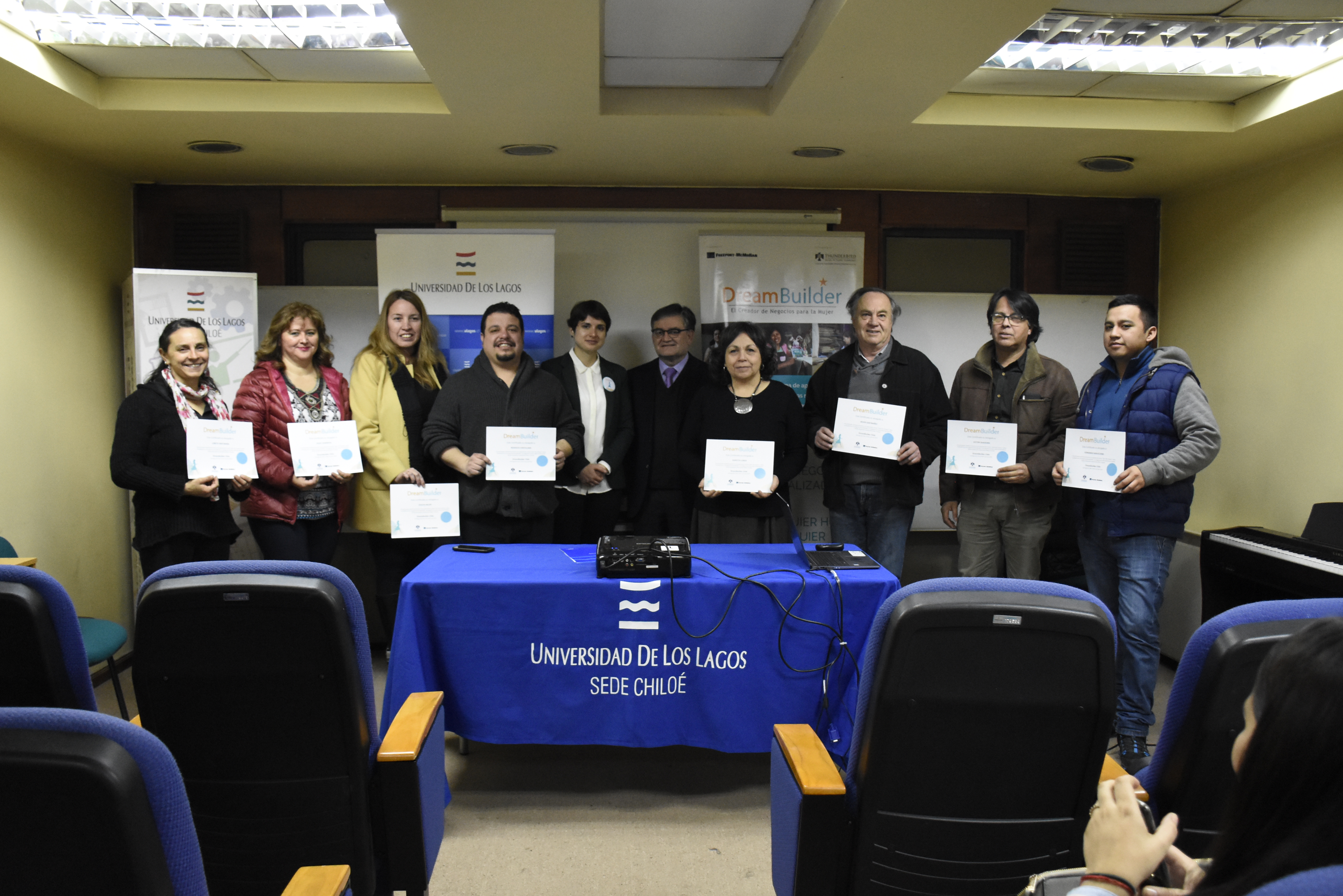 Convenio de colaboración ULagos y Freeport-McMoRan para capacitar en programa E-learning DreamBuilder