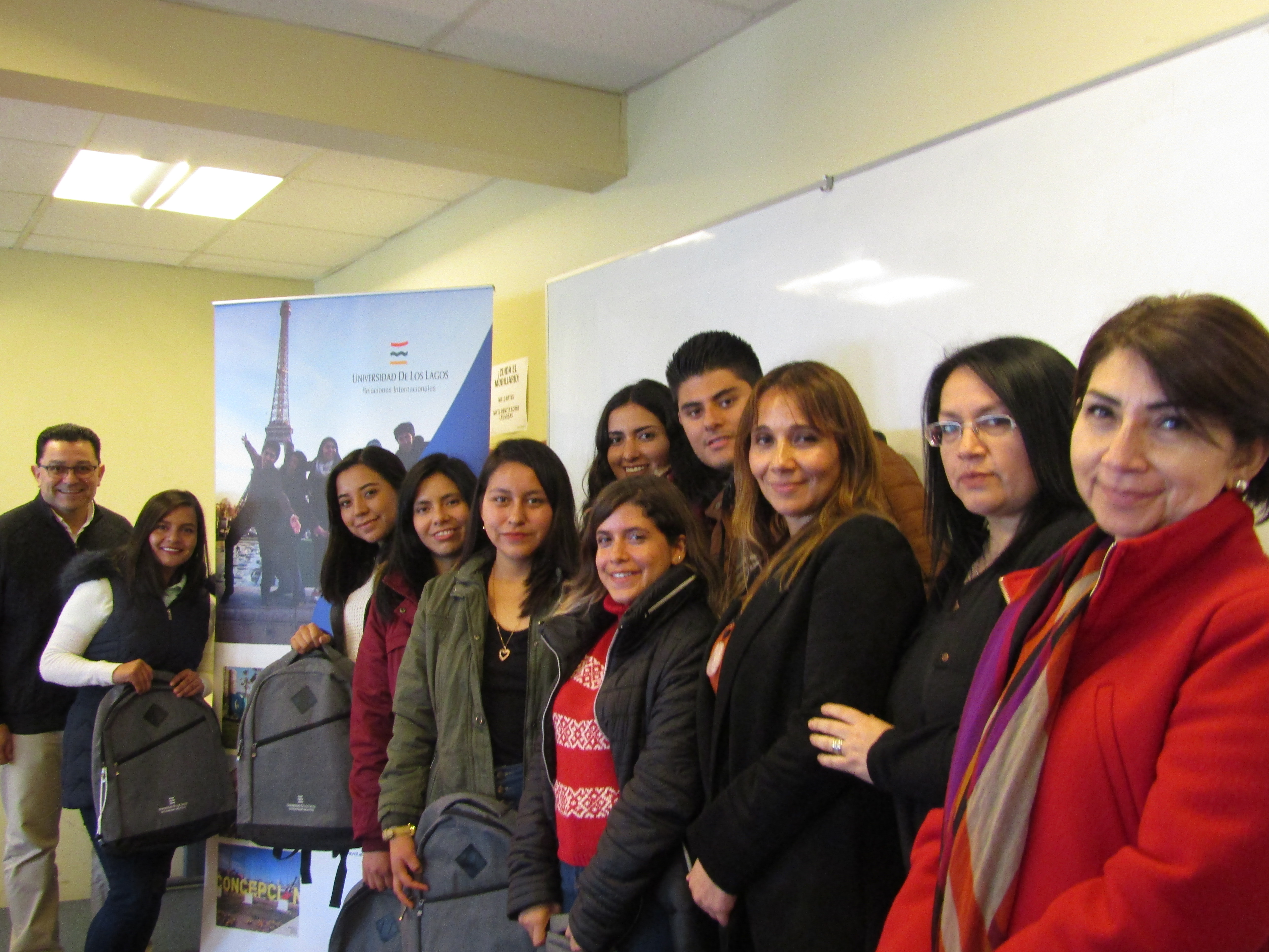 Estudiantes de intercambio inician actividades en Universidad de Los Lagos