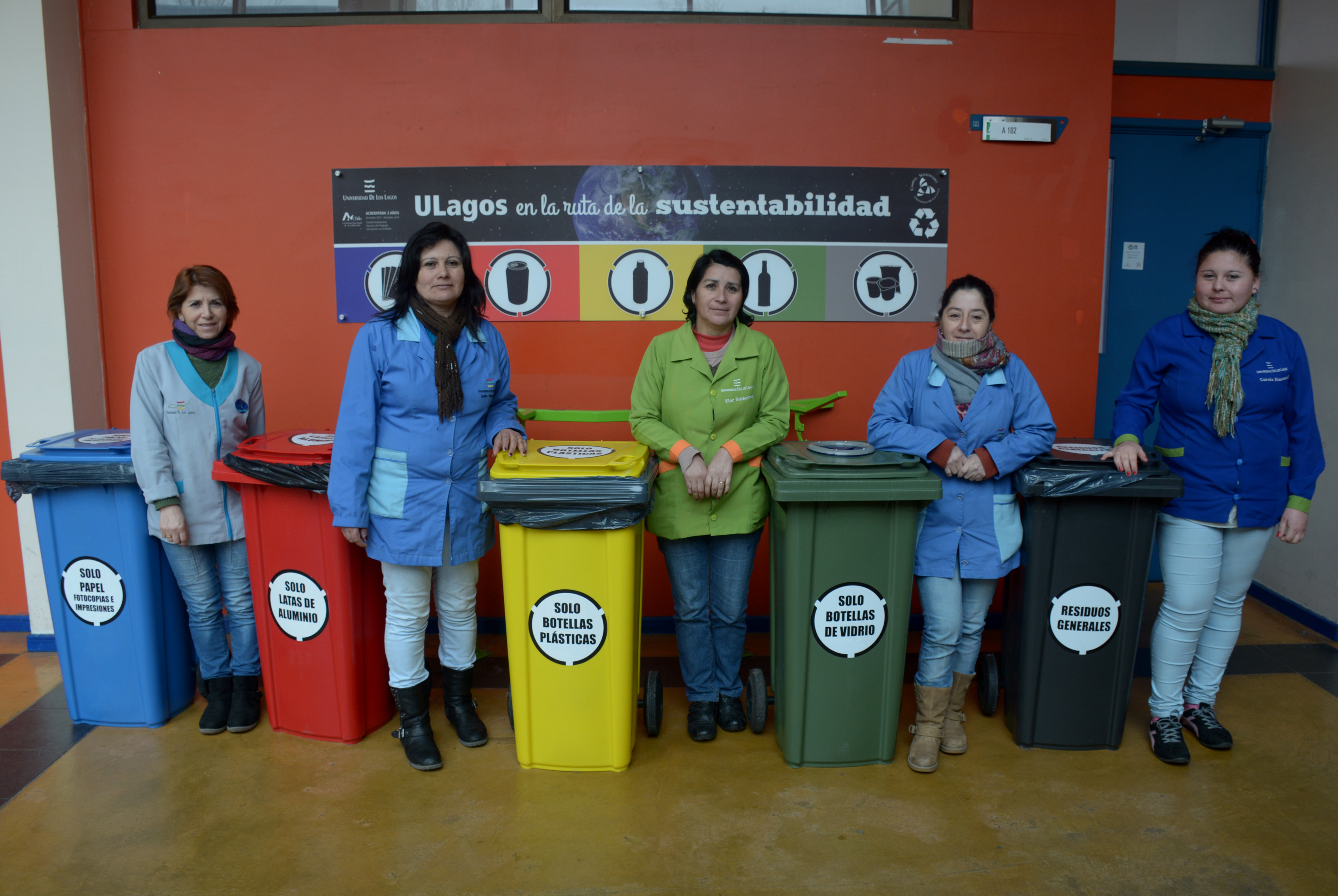 ULagos sustentable ha reciclado 4 toneladas de residuos