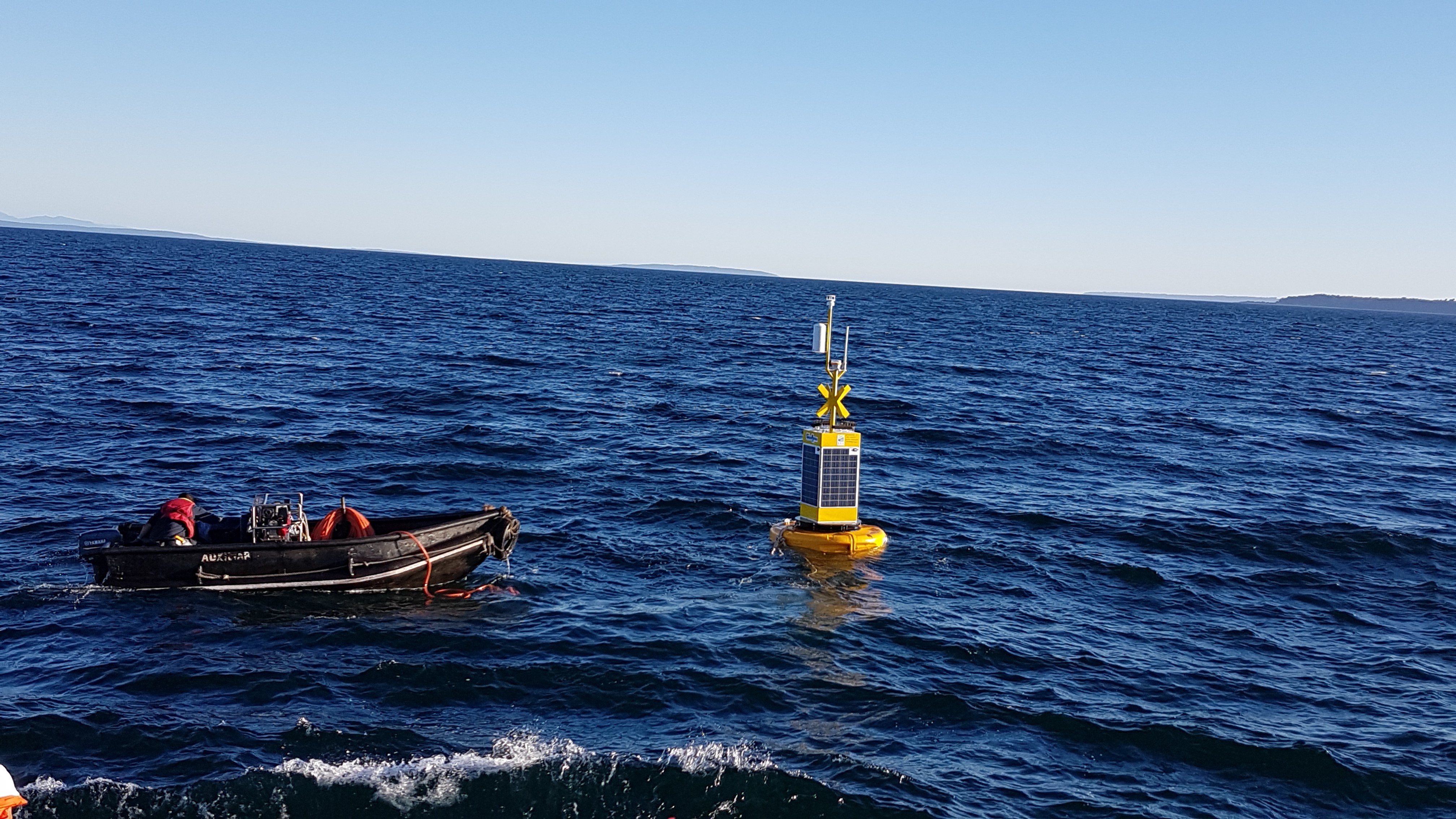 Datos de Boya Oceanográfica del Centro i~mar en línea con  Red Global de Observación sobre Acidificación del Océano
