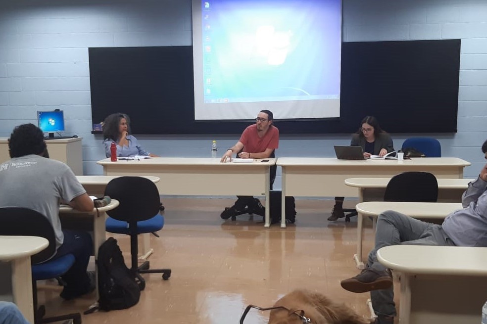 Investigador posdoctoral del CEDER cierra ciclo de conferencias en Sudamérica en la Universidad Estatal de Campinas (Unicamp), Brasil