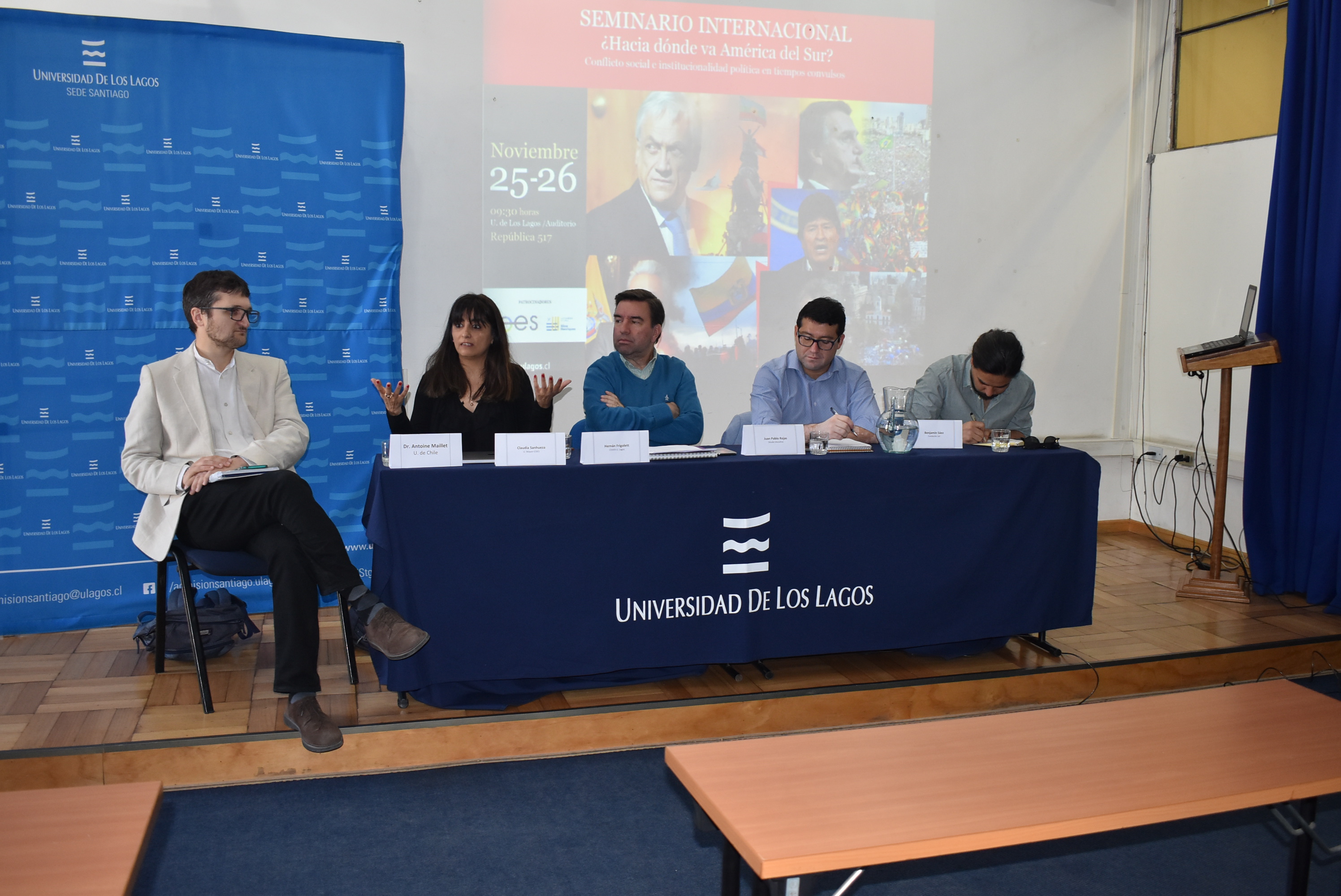 Organizaciones de la sociedad civil participaron en el Seminario Internacional ¿Hacia dónde va América del Sur?