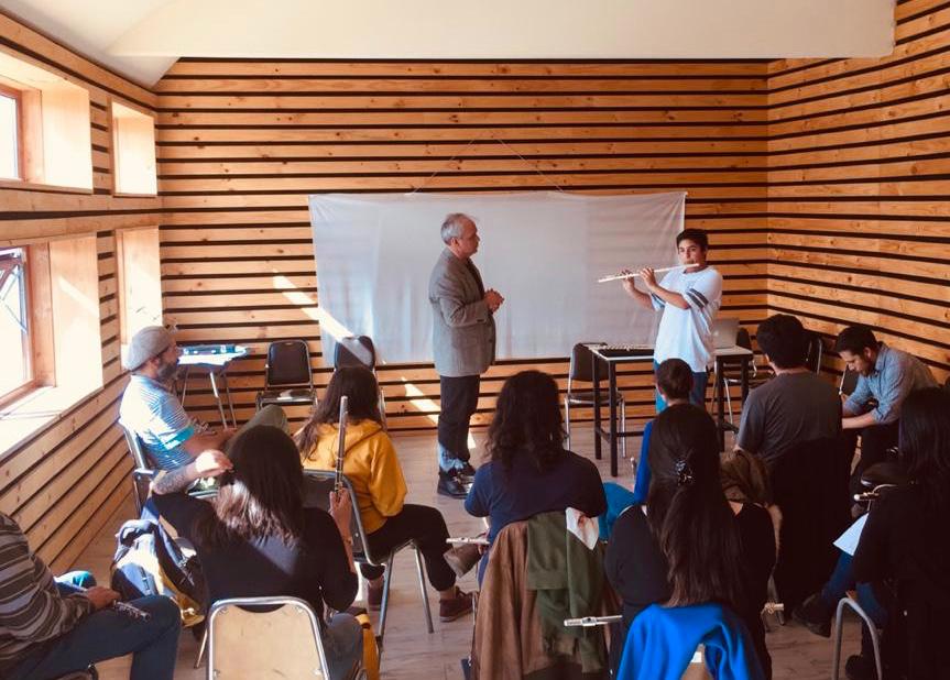 Finaliza Taller de Flauta y Perfeccionamiento Instrumental organizado por CodarteChiloé