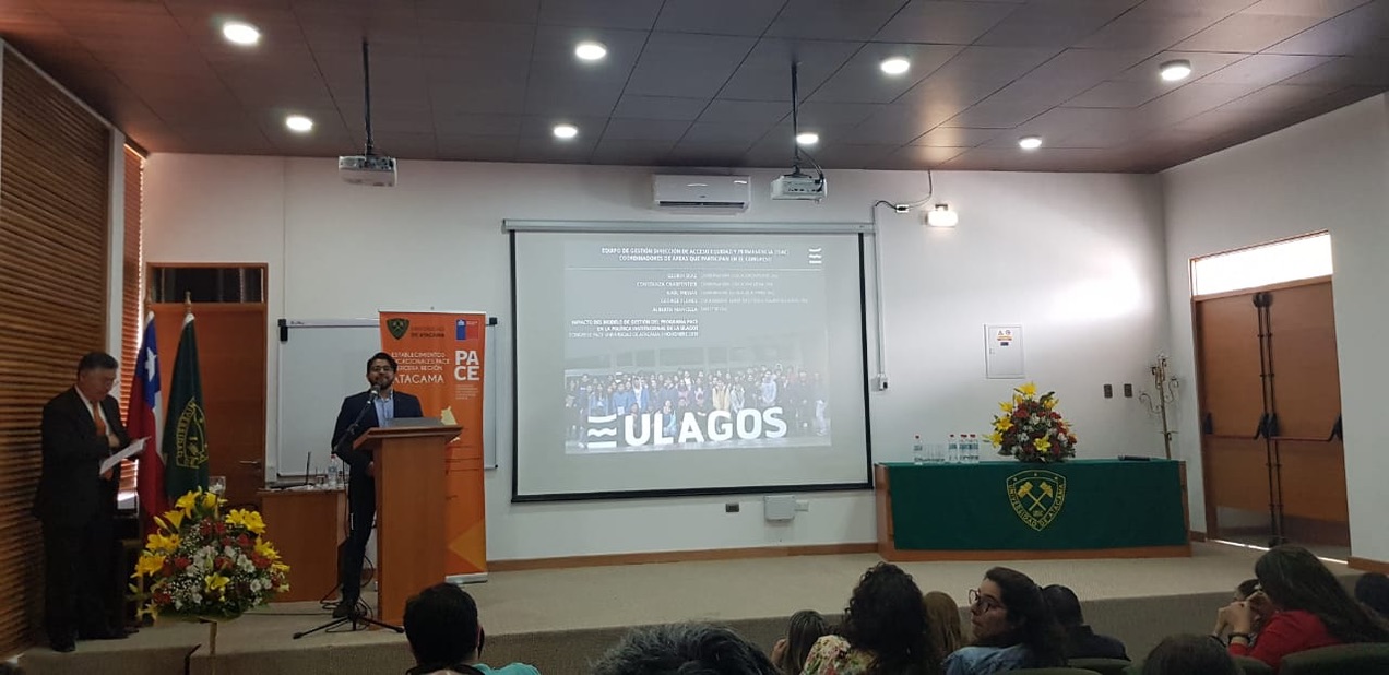 Dirección de Acceso de la ULagos expuso su trabajo en congreso nacional de la Universidad de Atacama