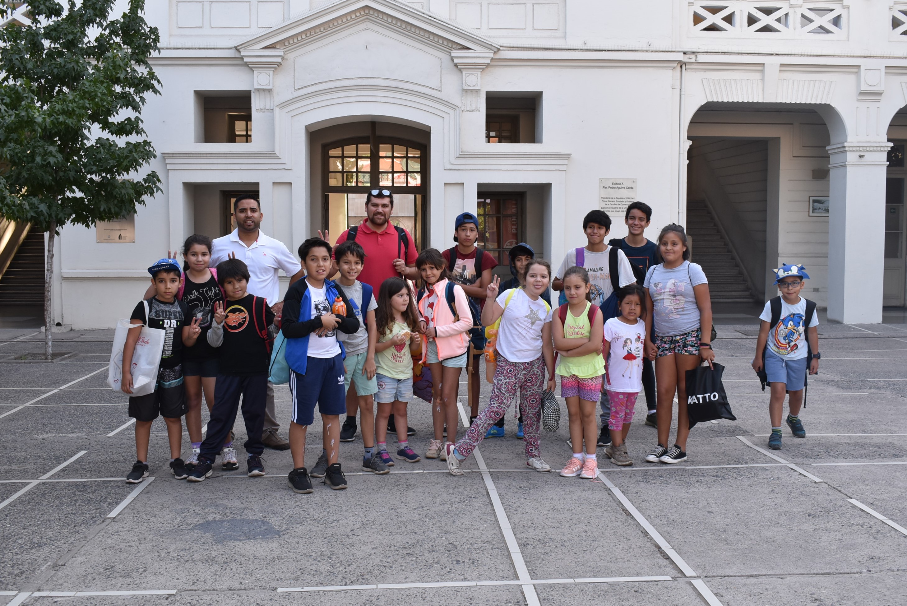 Por sexto año consecutivo se da inicio a la Escuela de Verano para hijos/as de funcionarios/as de la Sede Santiago