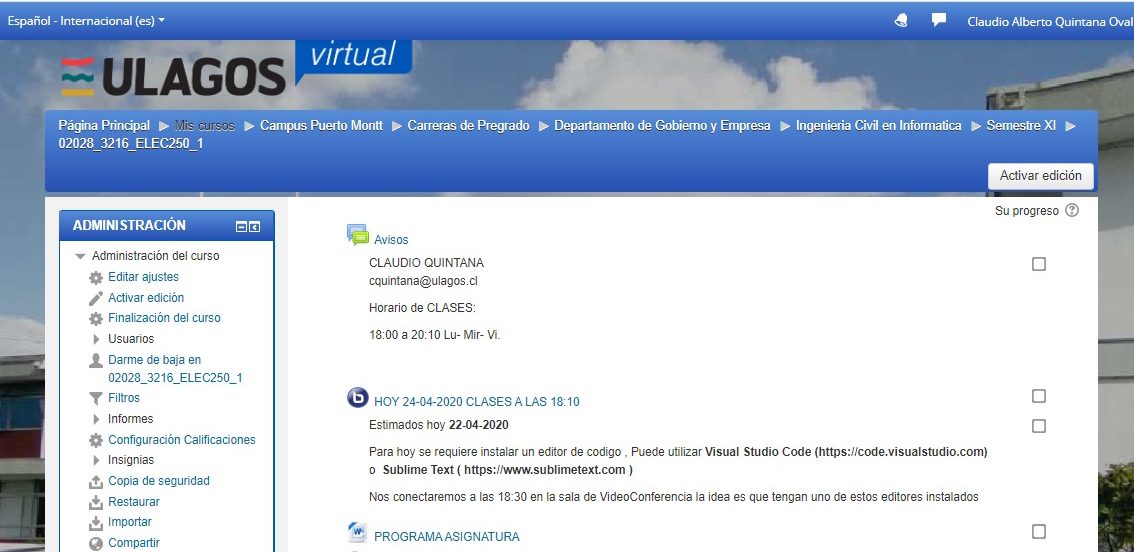 ULagos Virtual consolida su trabajo en las clases online