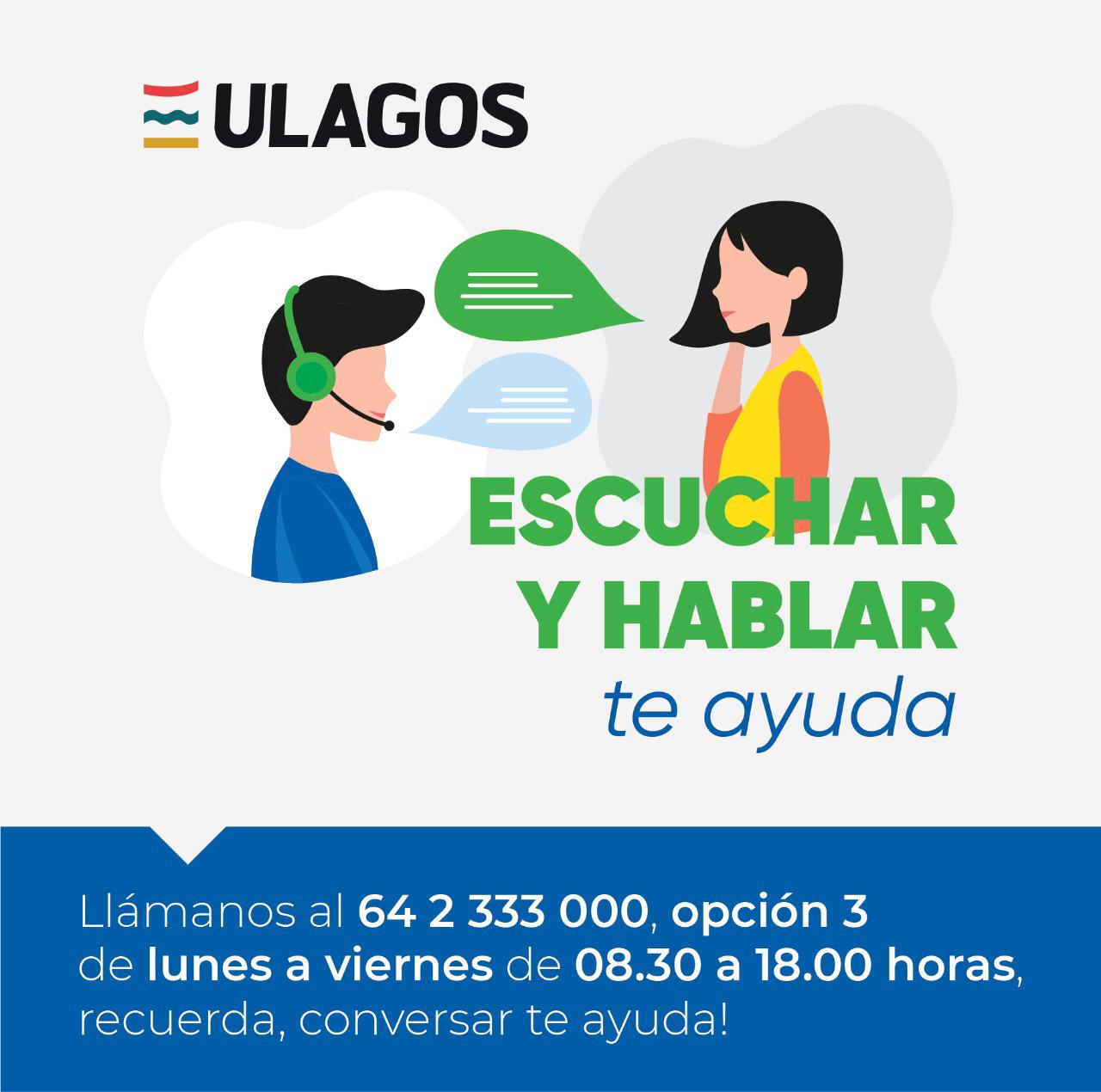 Apoyo psicológico frente a la pandemia del Covid-19 entrega la ULagos a la comunidad
