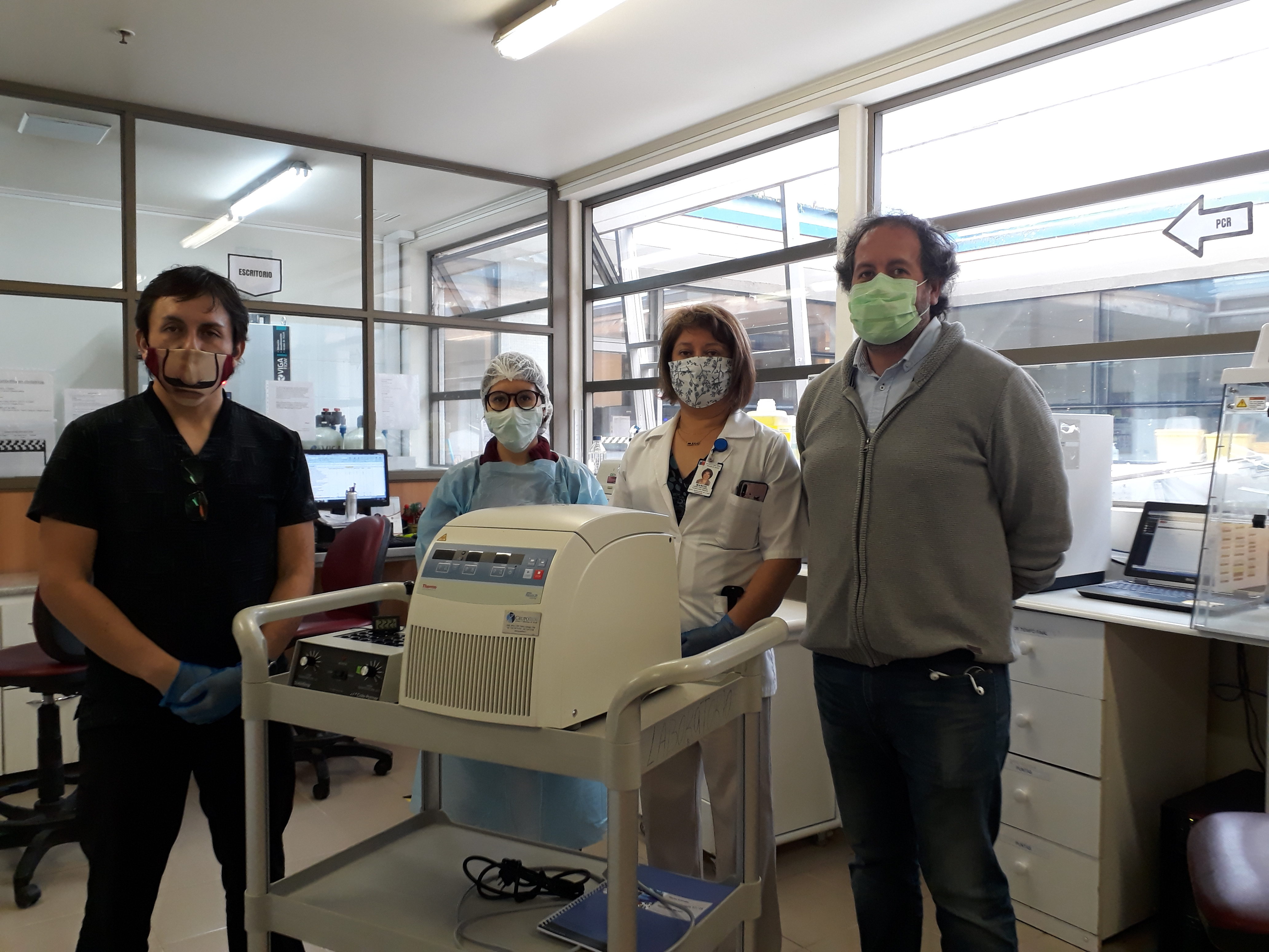ULagos facilita equipos al Hospital Base para disminuir tiempos de respuesta a Covid 19 en la provincia