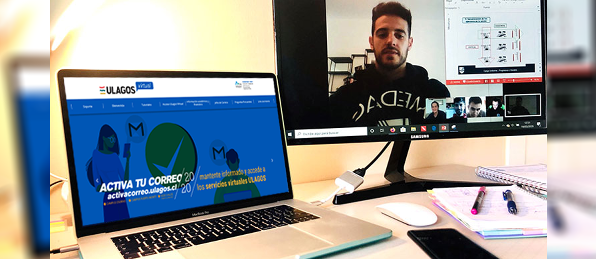 Docentes ULagos cuentan cómo ha sido el salto hacia las clases virtuales