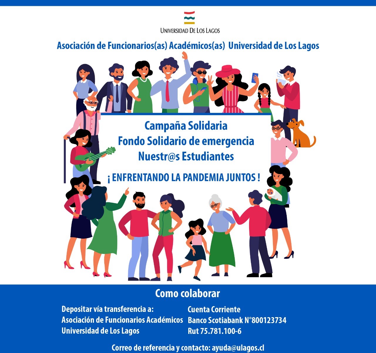 Comisión de Acción Solidaria entrega avances de campaña en apoyo a estudiantes