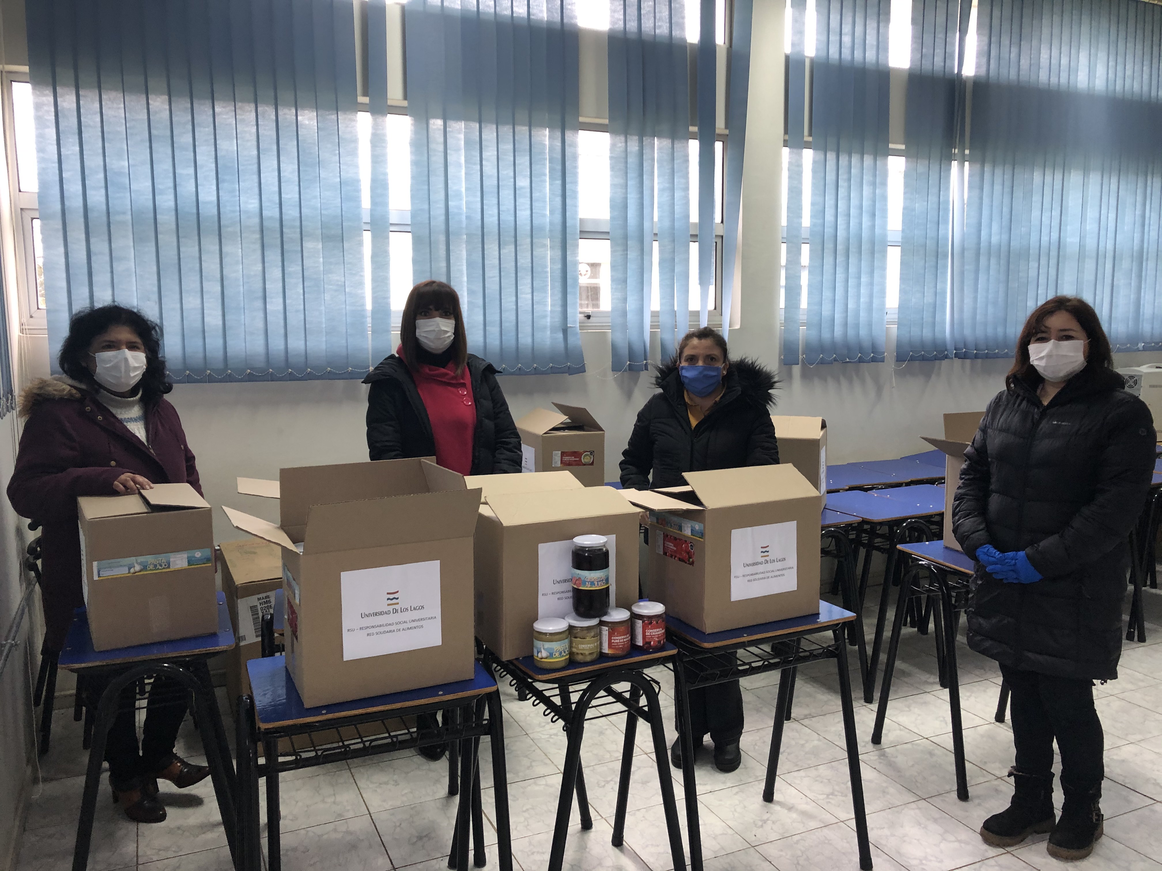 En coordinación con Seremi de Desarrollo Social y Familia, ULagos inicia nueva acción solidaria