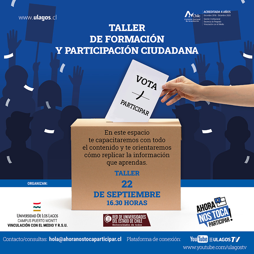 Taller de formación y participación ciudadana
