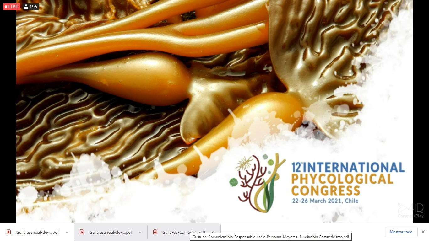 Congreso internacional de algas concentra a más de 480 delegados de todo el mundo