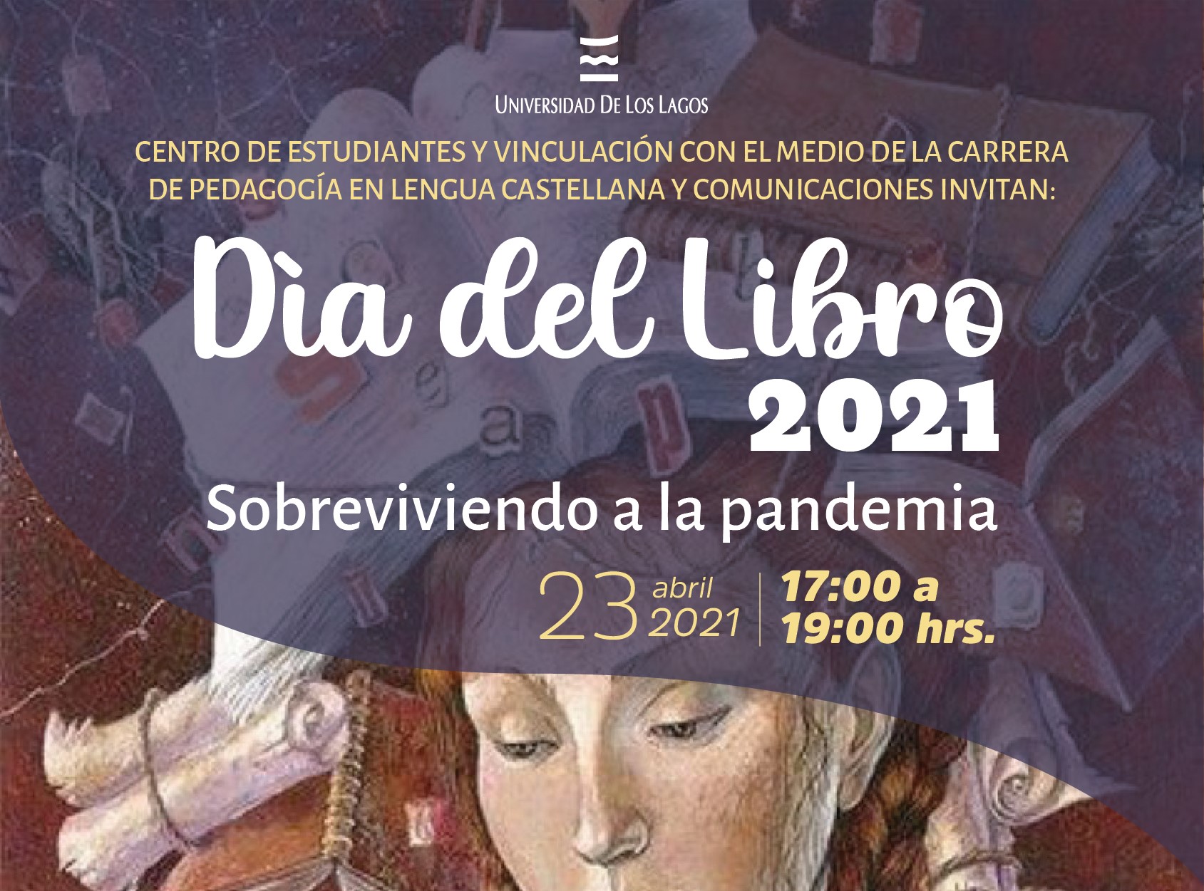 Día del Libro: Estudiantes de Pedagogía en Lengua Castellana y Comunicaciones organizan relevante evento