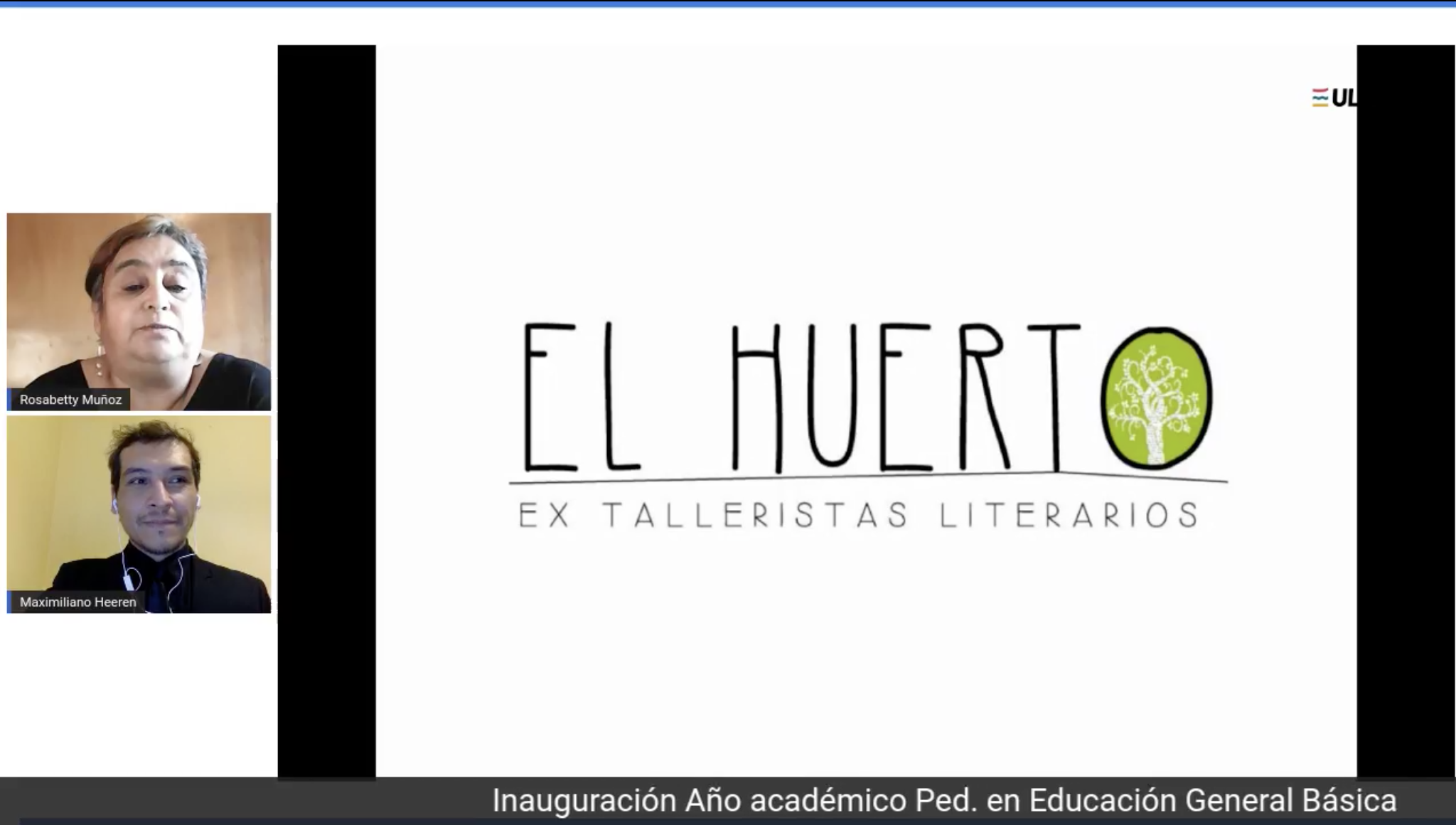 Pedagogía en Educación General Básica inaugura su primer año académico con charla de profesora y poeta Rosabetty Muñoz