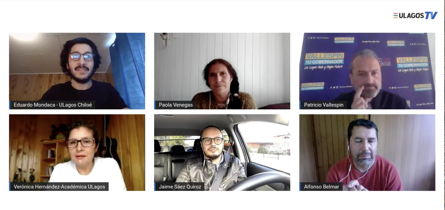 ULagos Chiloé realizó debate con candidatas/os a gobernador/a regional