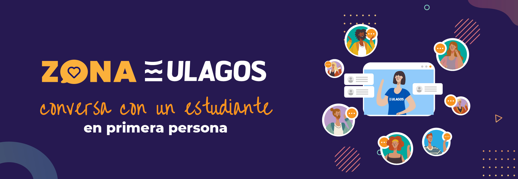 Zona ULagos invita a secundarios de la región a interactuar vía online con estudiantes matriculados en la ULagos