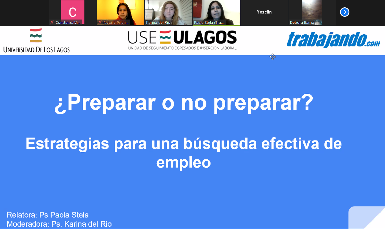 Charla de empleabilidad: estrategias efectivas para la búsqueda de empleo