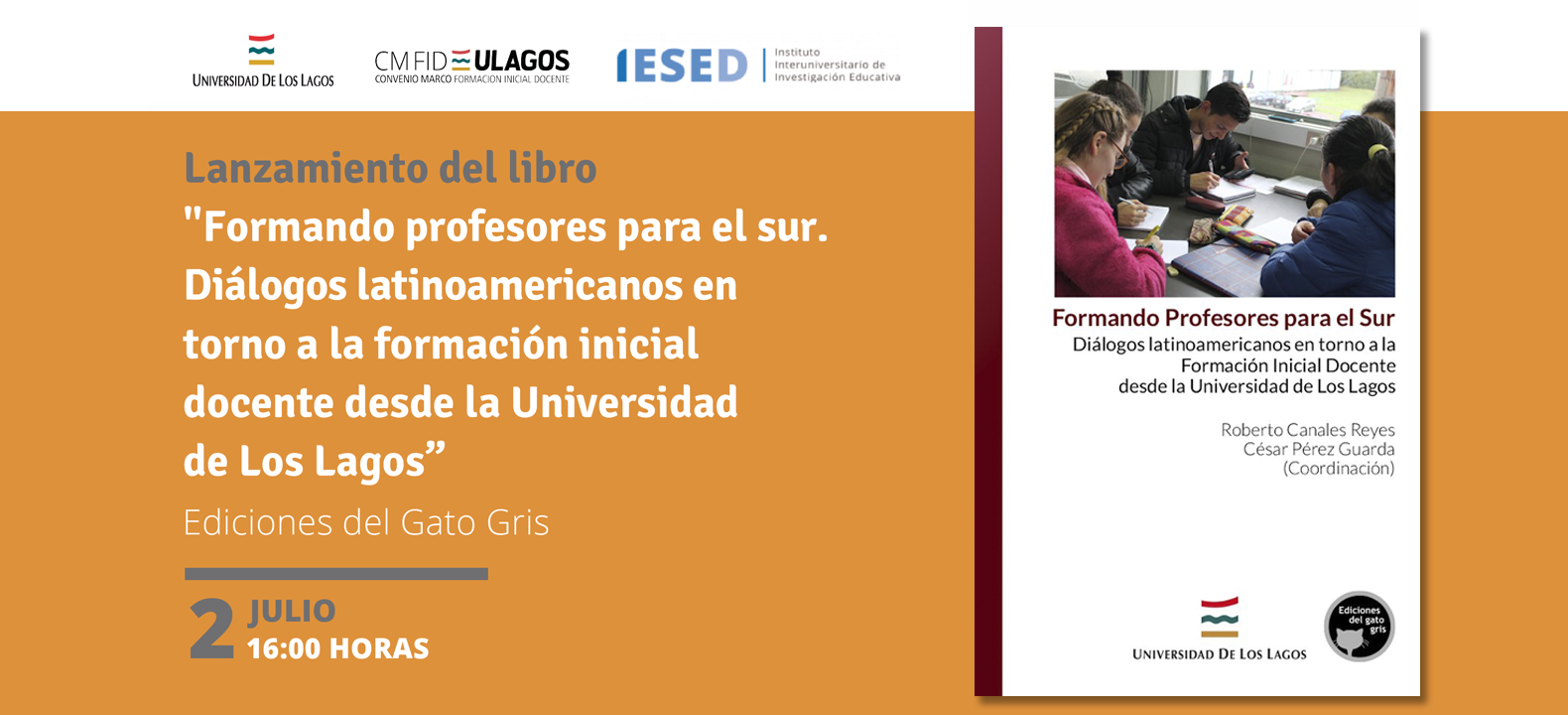 Lanzan libro que relata la historia y el presente de la formación de profesores en la ULagos