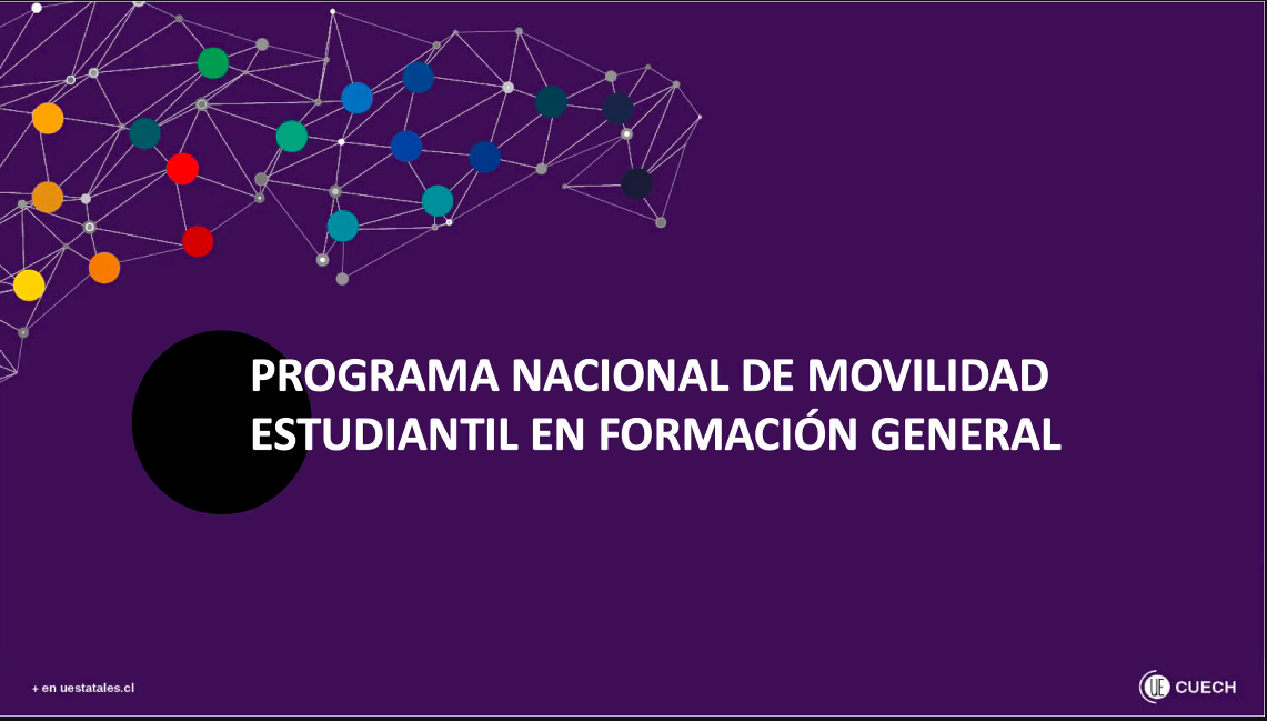 Universidades estatales lanzan Programa Nacional de Movilidad en Formación General