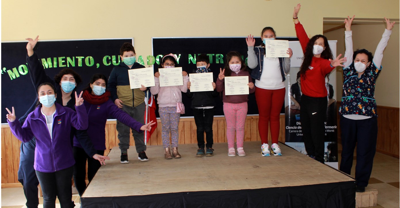 Estudiantes de Enfermería, Educación Física y Nutrición ejecutan  programa de prevención de enfermedades cardiovasculares en Población Infantil