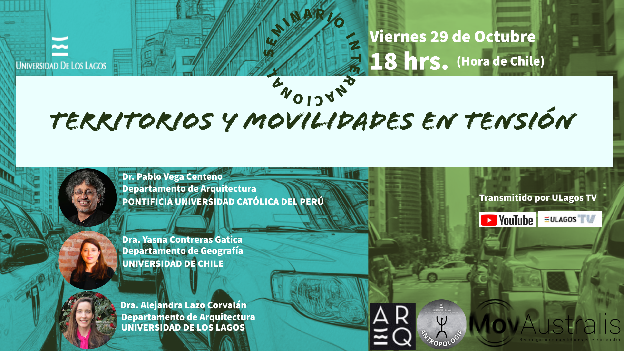 En Seminario Internacional se debatirá sobre los procesos de movilidad vividos por los habitantes