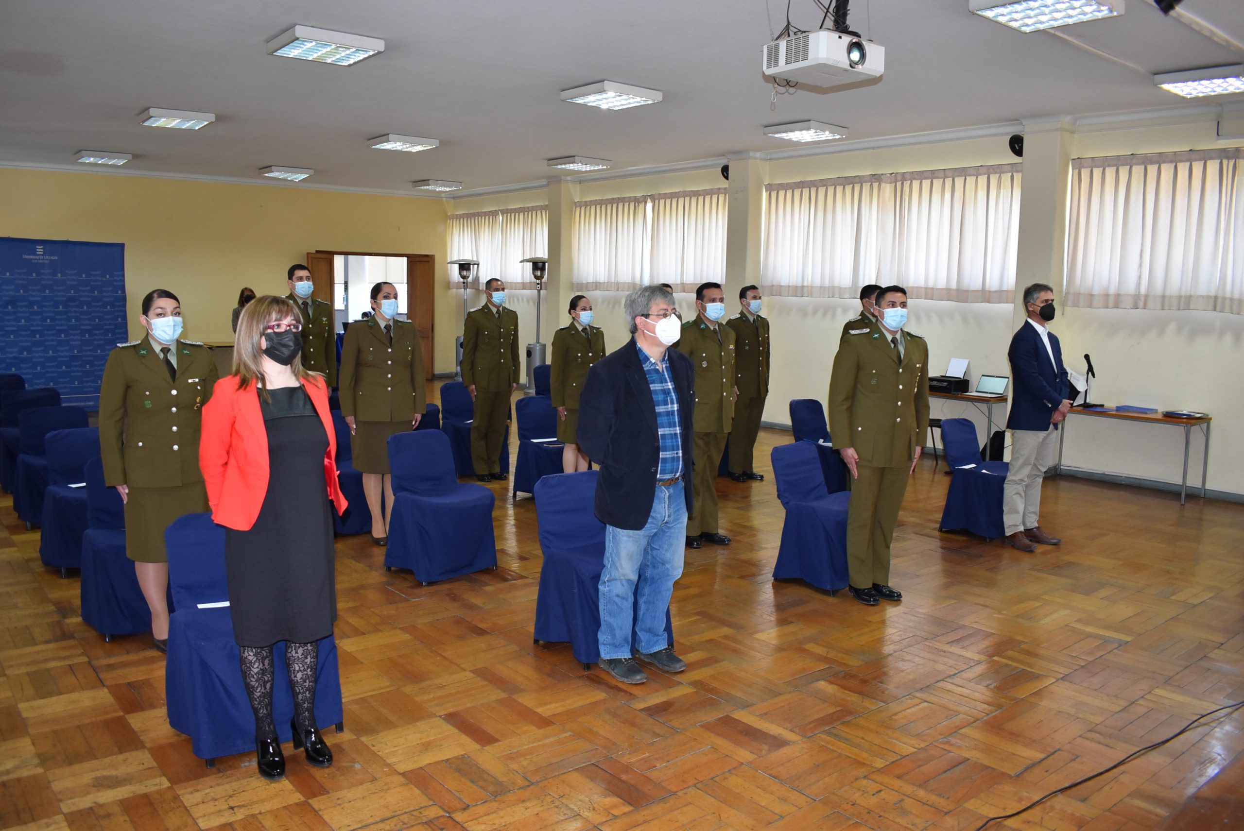 ULagos certificó a 28 carabineros y carabineras en derechos humanos