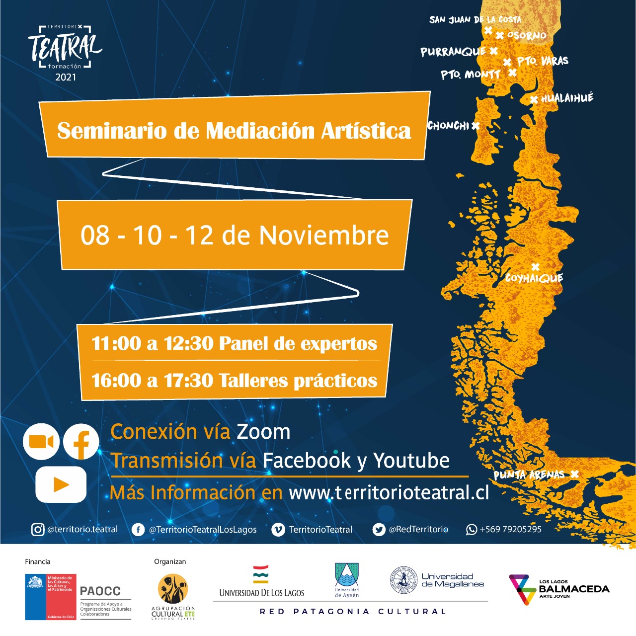 Invitan a artistas y educadores a participar en Seminario de Mediación Artística