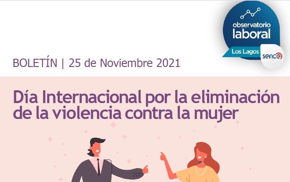 Boletín por el Día Internacional de la eliminación de la violencia contra la mujer