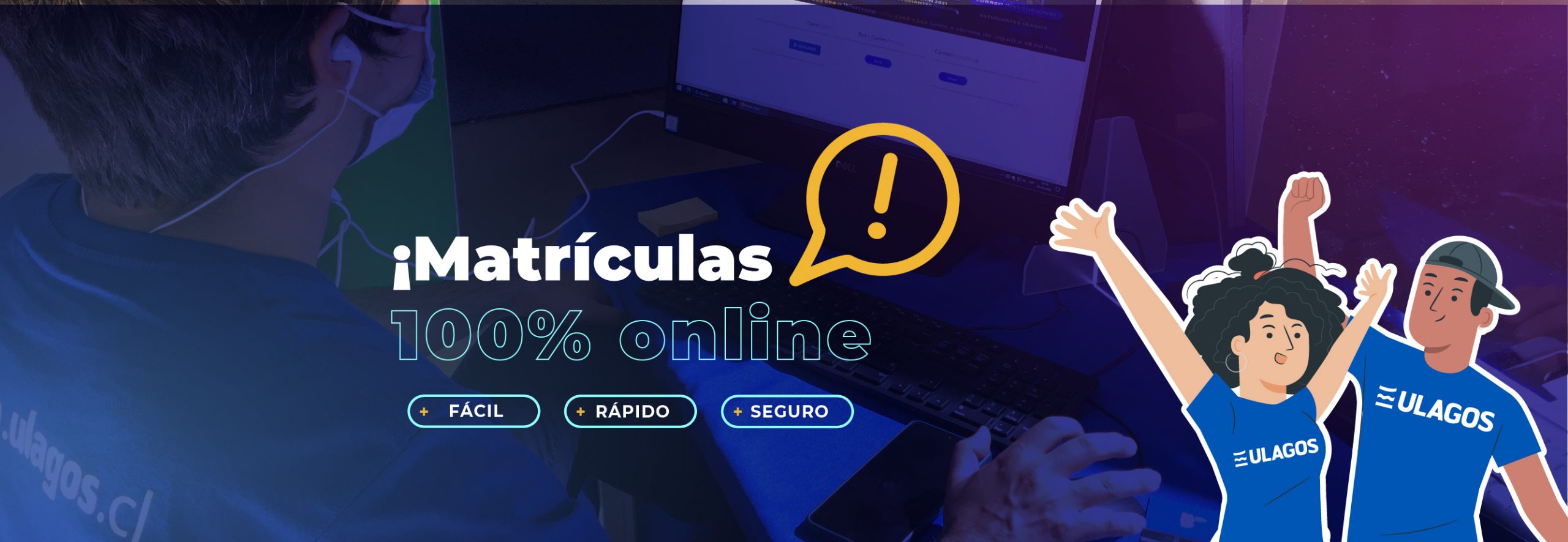 ULagos inicia su periodo de matrícula 2022 en modalidad online y presencial