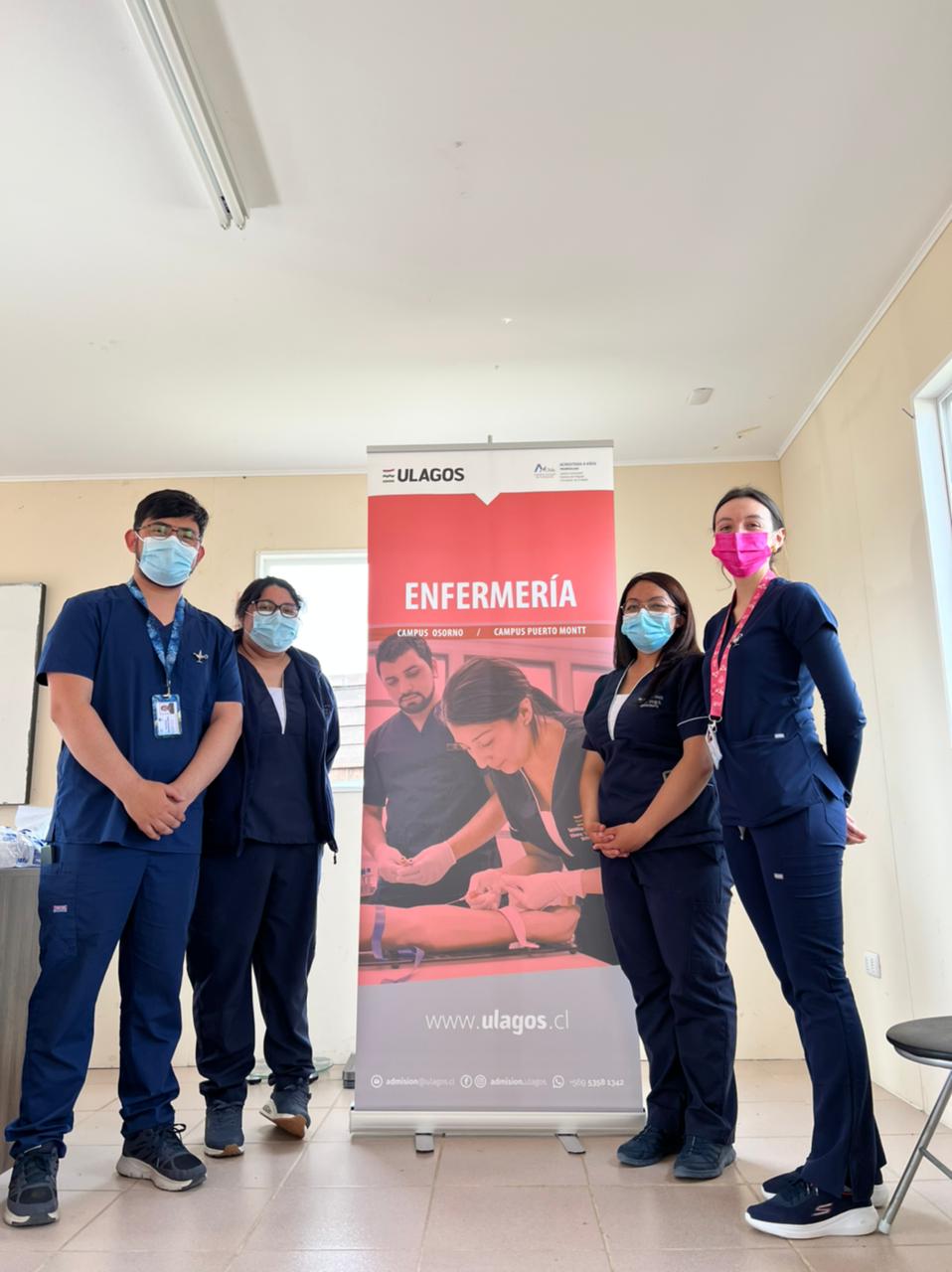 Estudiantes de Enfermería realizan exámenes preventivos a comunidad de Costa Chinquio