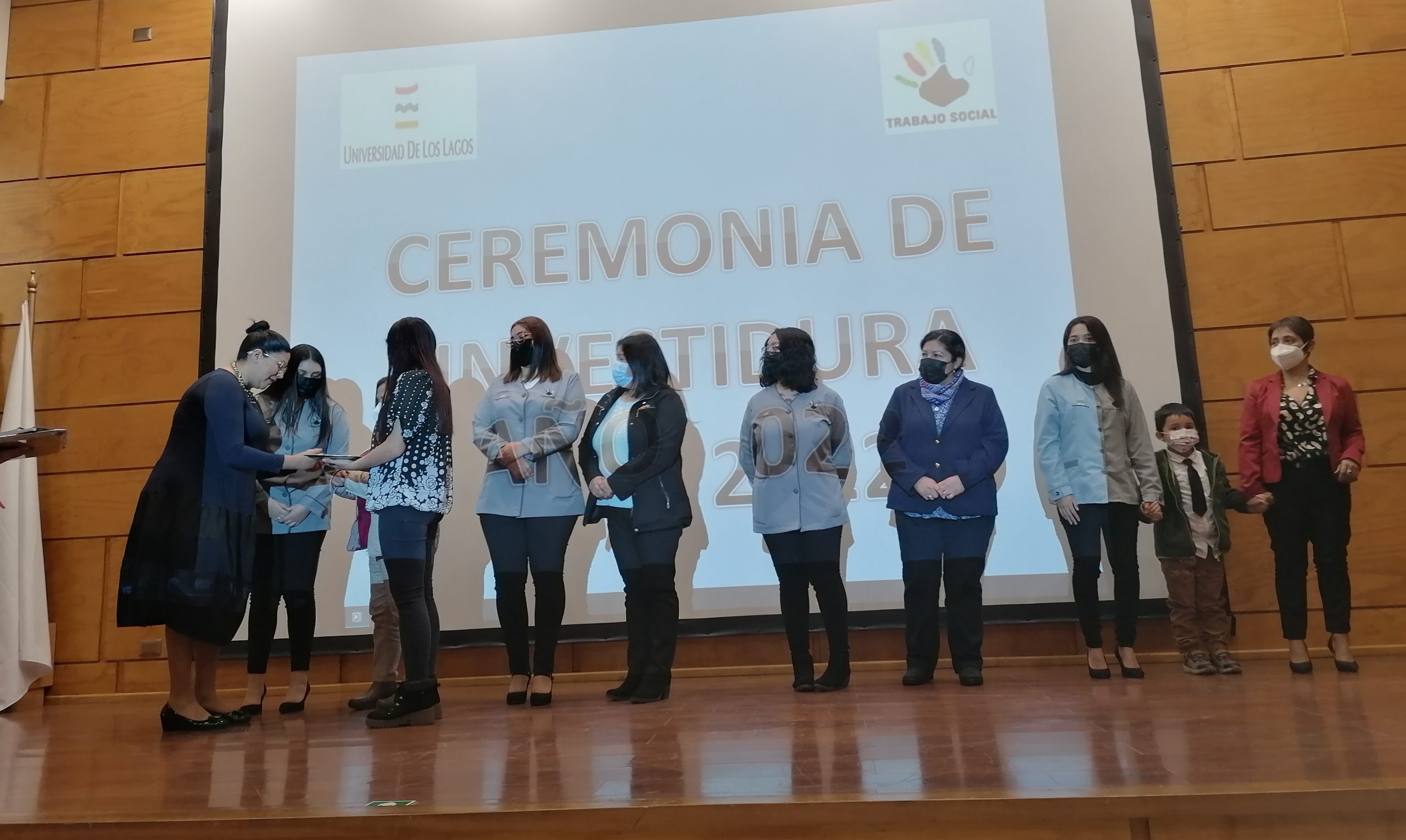 Ceremonia marca el inicio de intervención en territorios para estudiantes de Trabajo Social